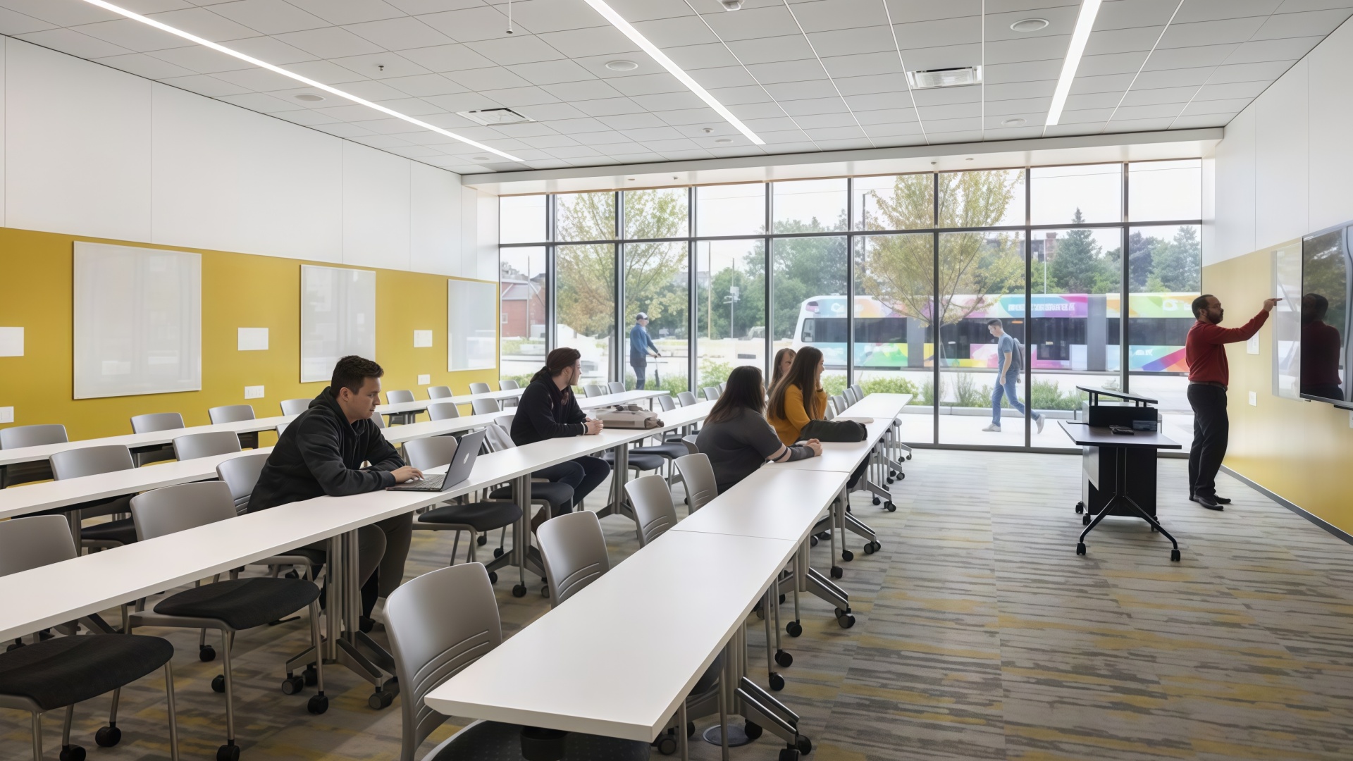 modular classroom design in higher education