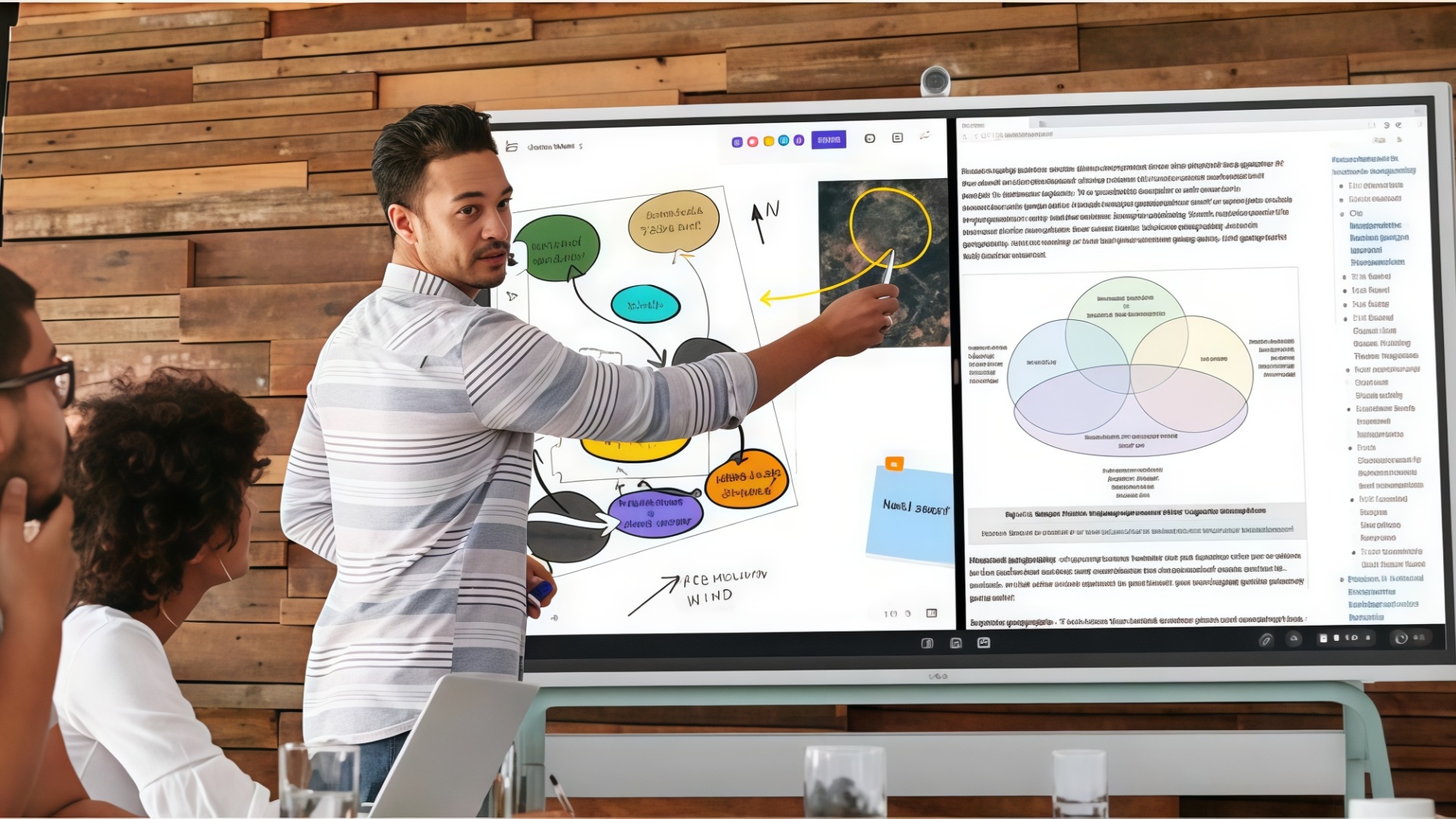 Collaborative Teacher Hubs with Tech-Enabled Whiteboards