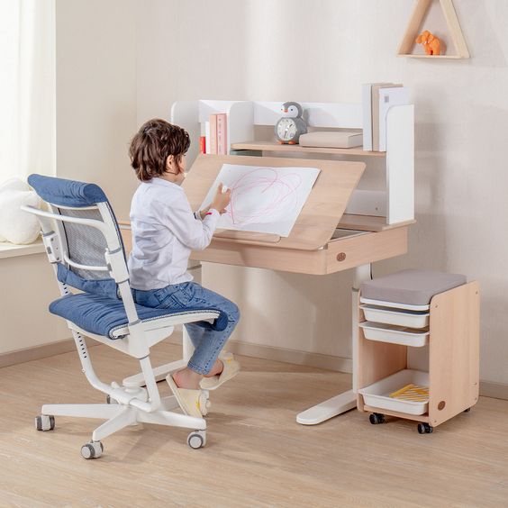 adjustable school desk