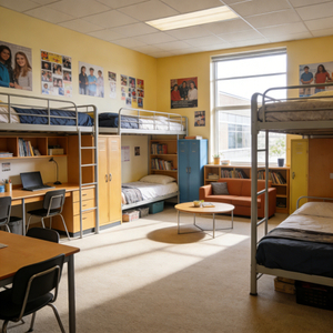 Bunk Bed Dormitory Educational School Furniture