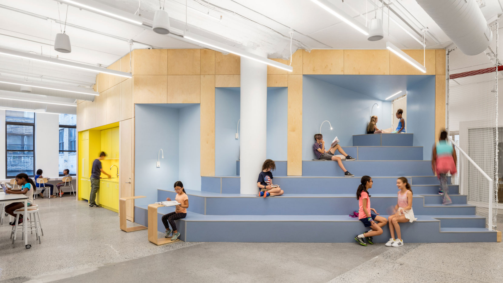 tired seating school