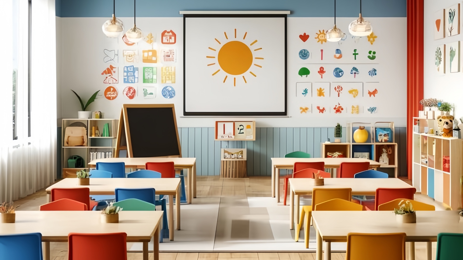 Early Childhood Classrooms furniture_副本
