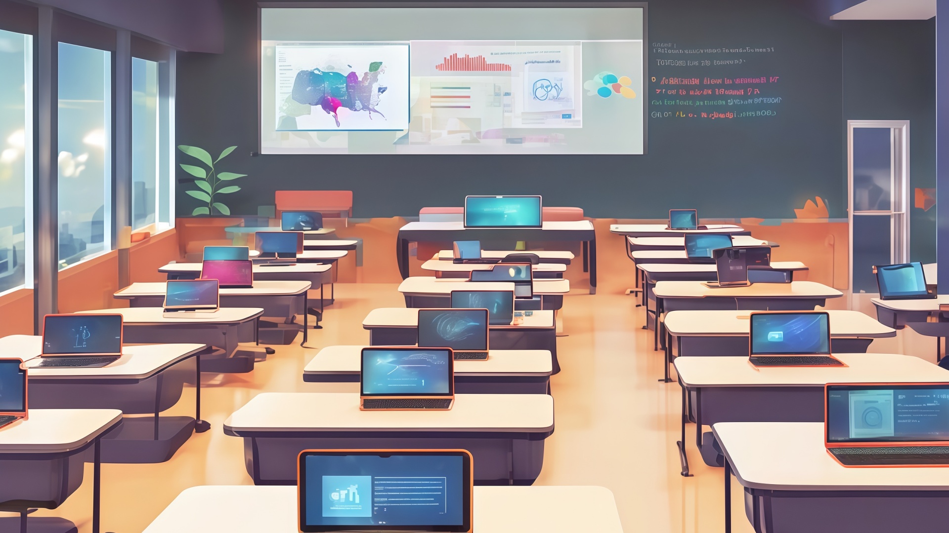 AI-driven classroom furniture