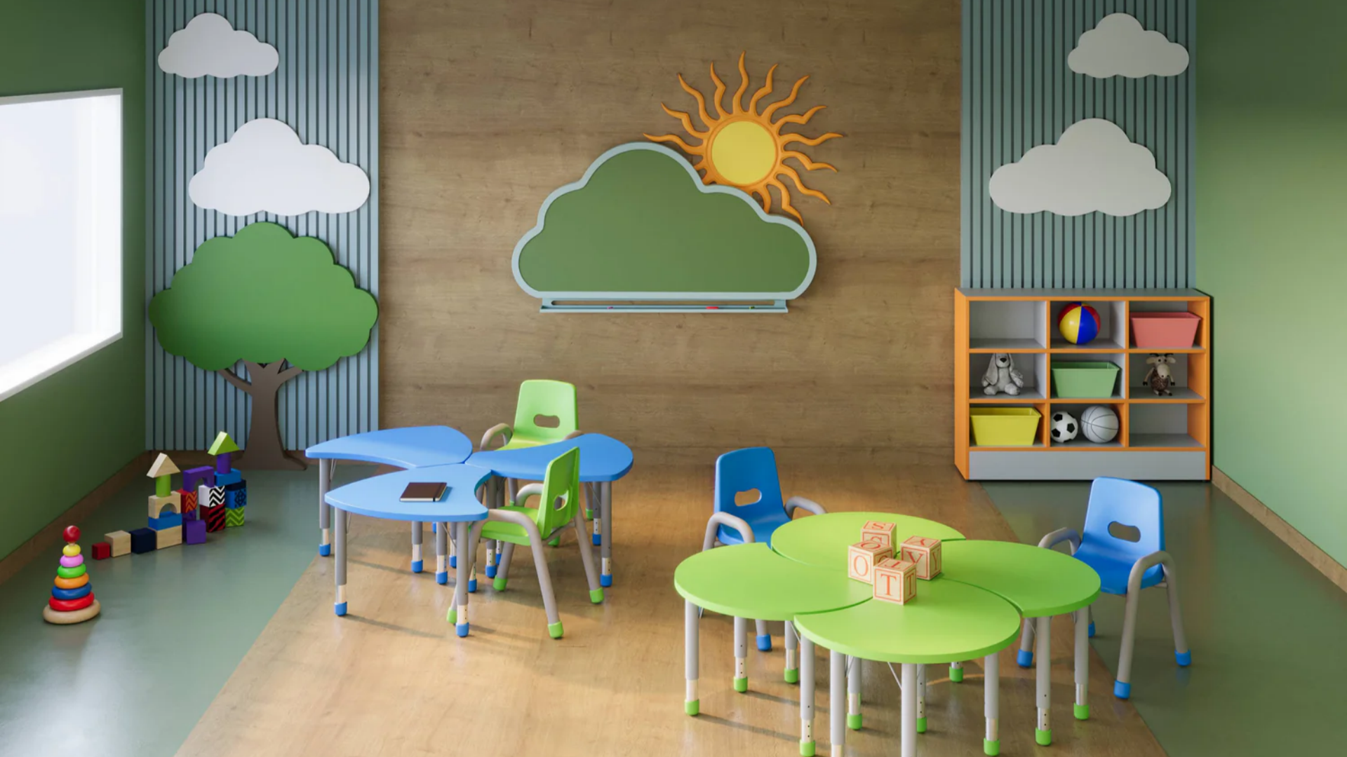 best colors for learning spaces