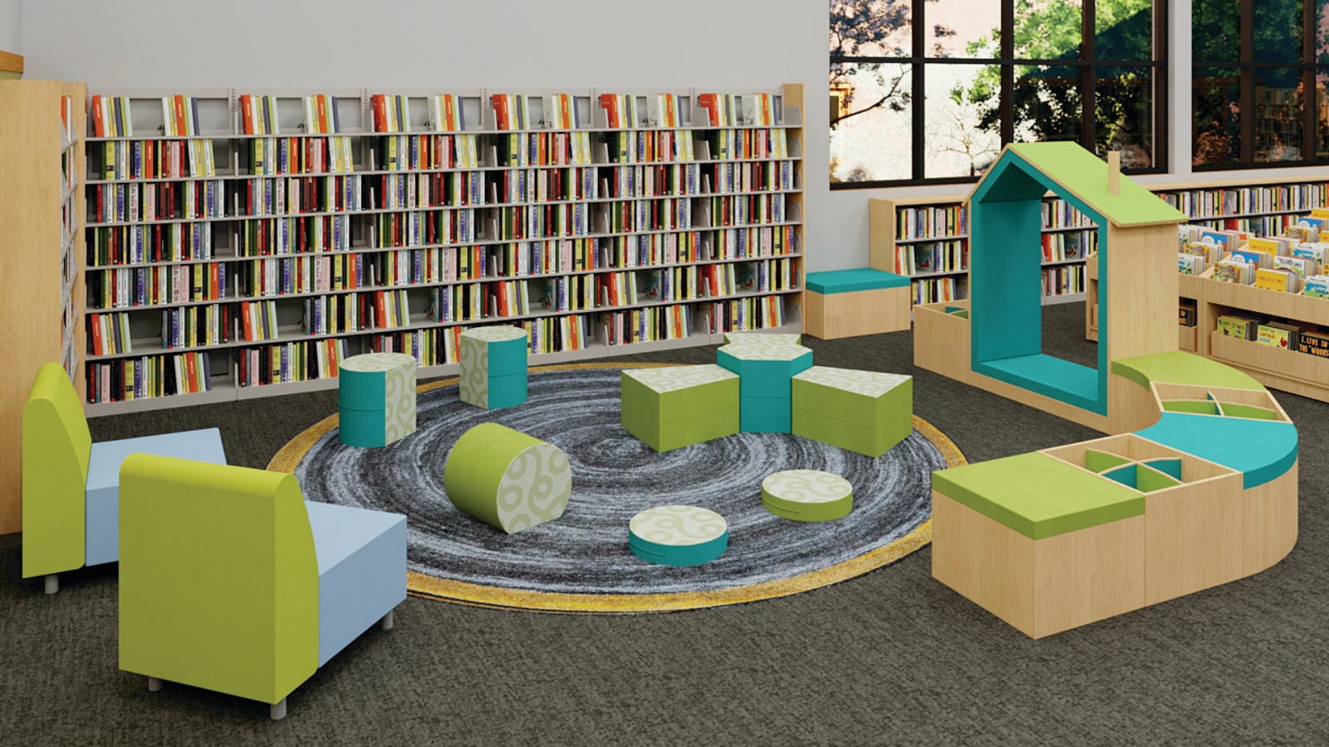 modular library seating_副本