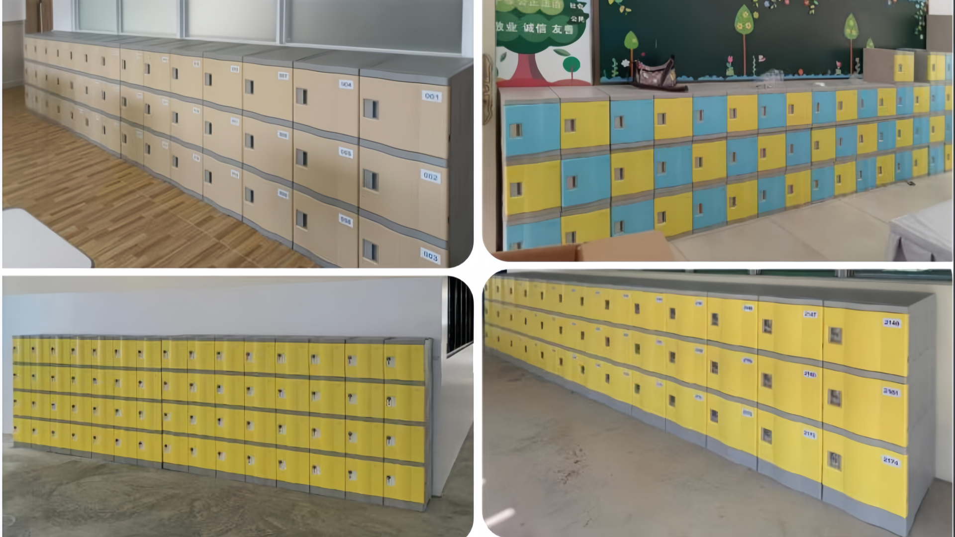 storage cabinet in school classroom