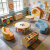  School Classroom Furniture Kindergarten And Preschool Kids Student Desk And Chair 