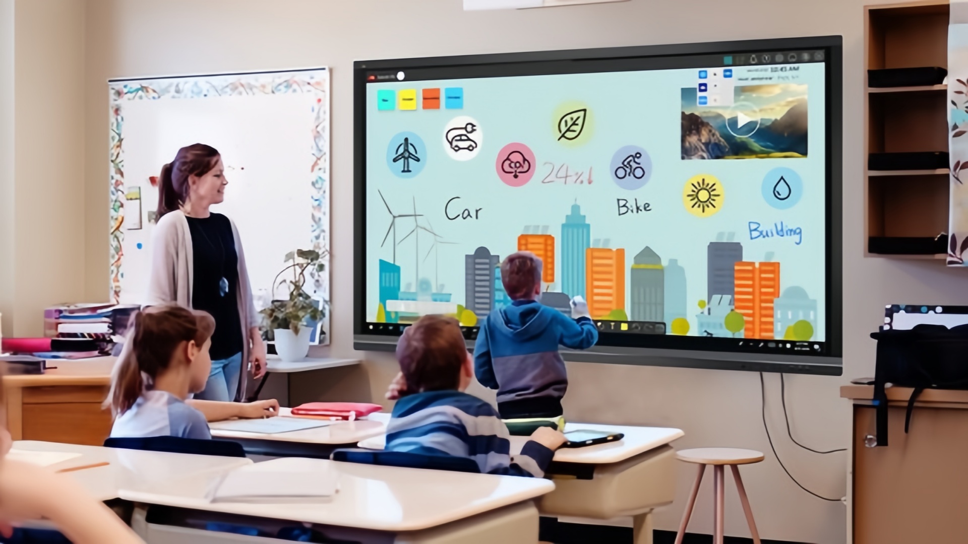 smart white board