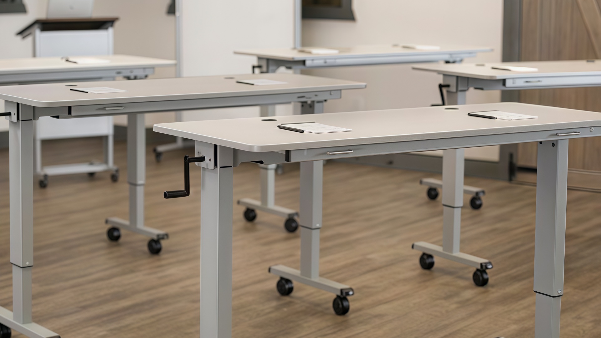 height adjustable desk