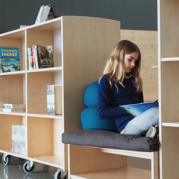 Modular Furniture at Baldwin High School: Transforming Libraries into Collaboratories