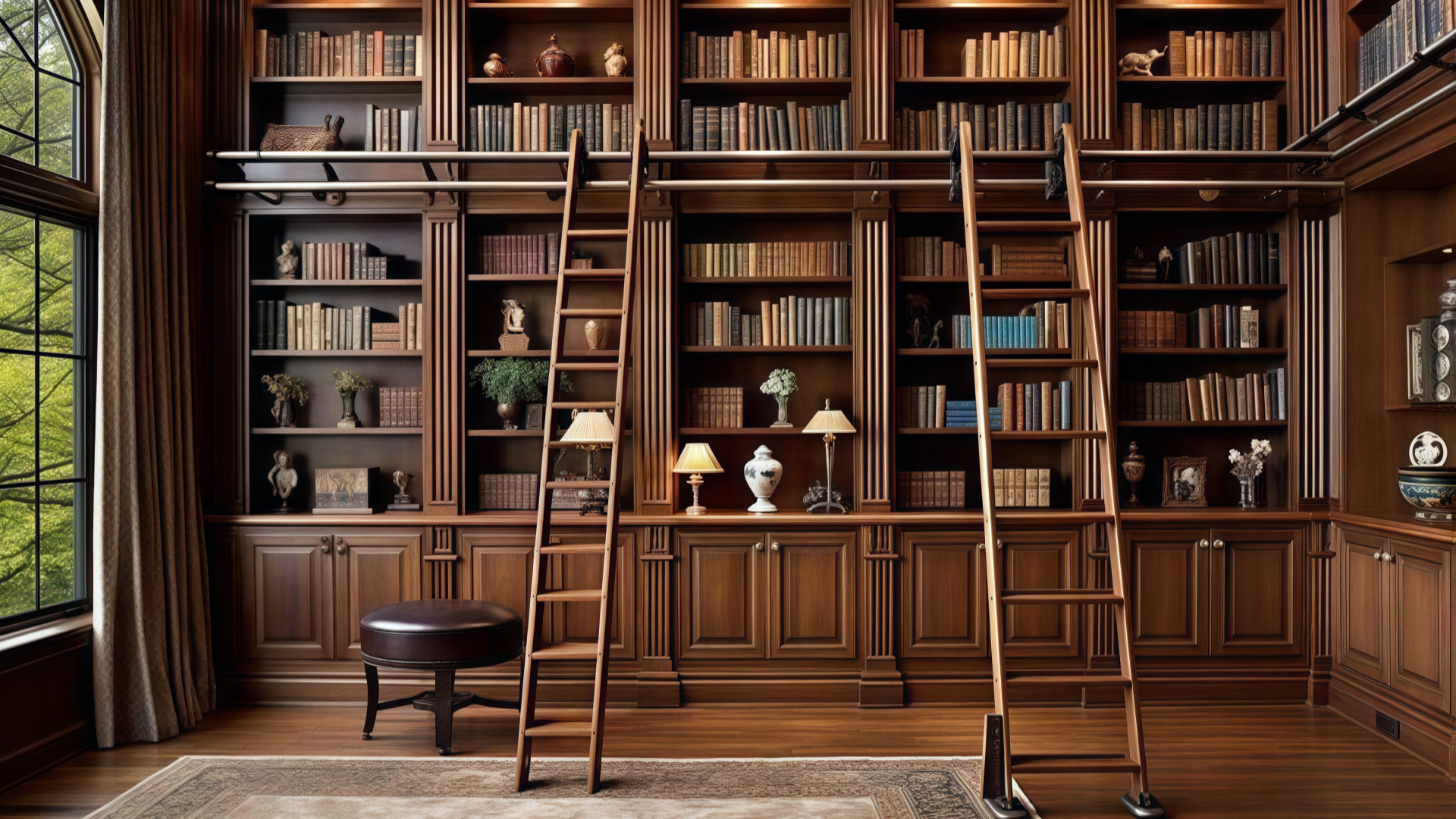 custom rolling ladders