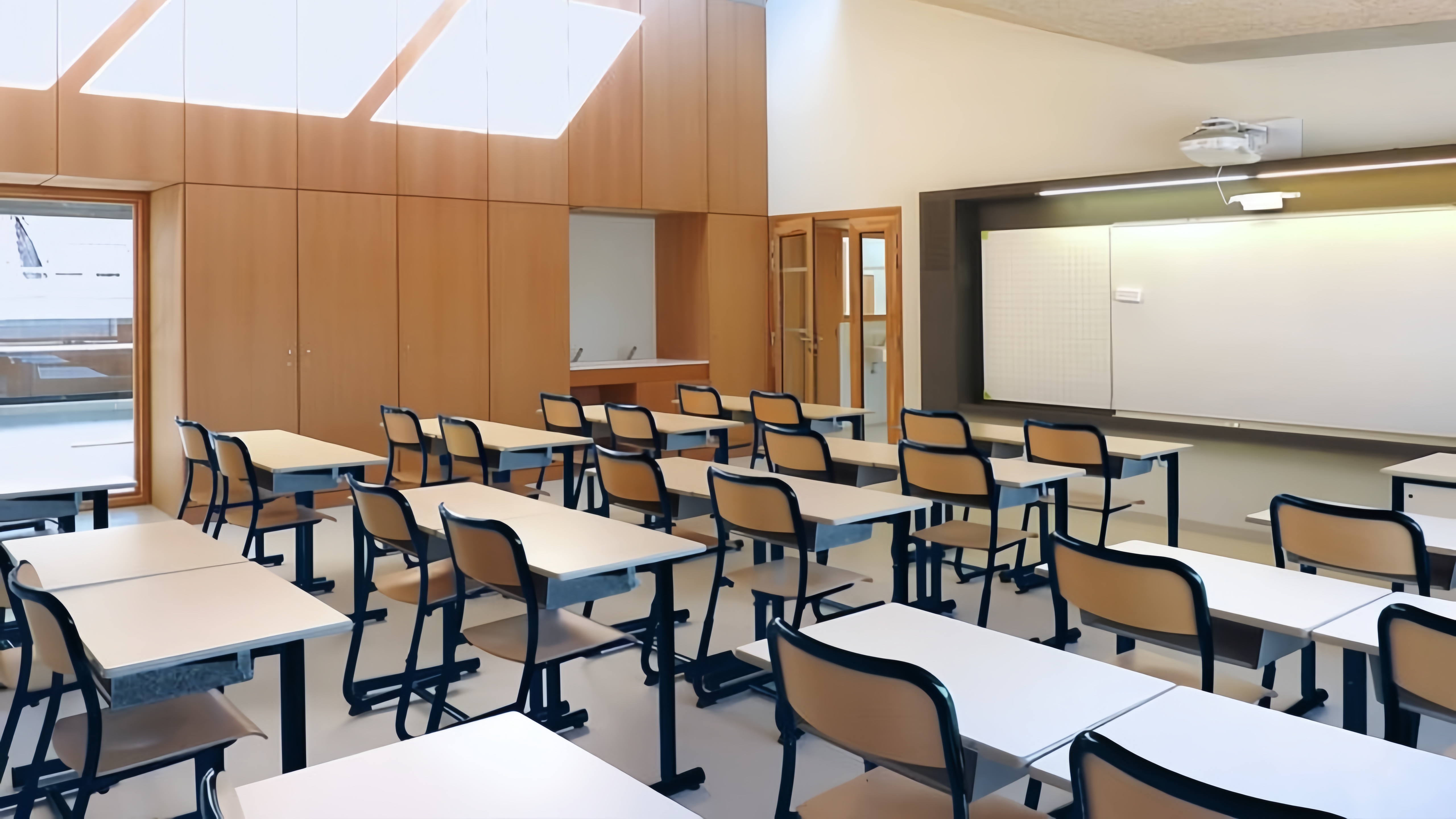 school classroom desk and chair