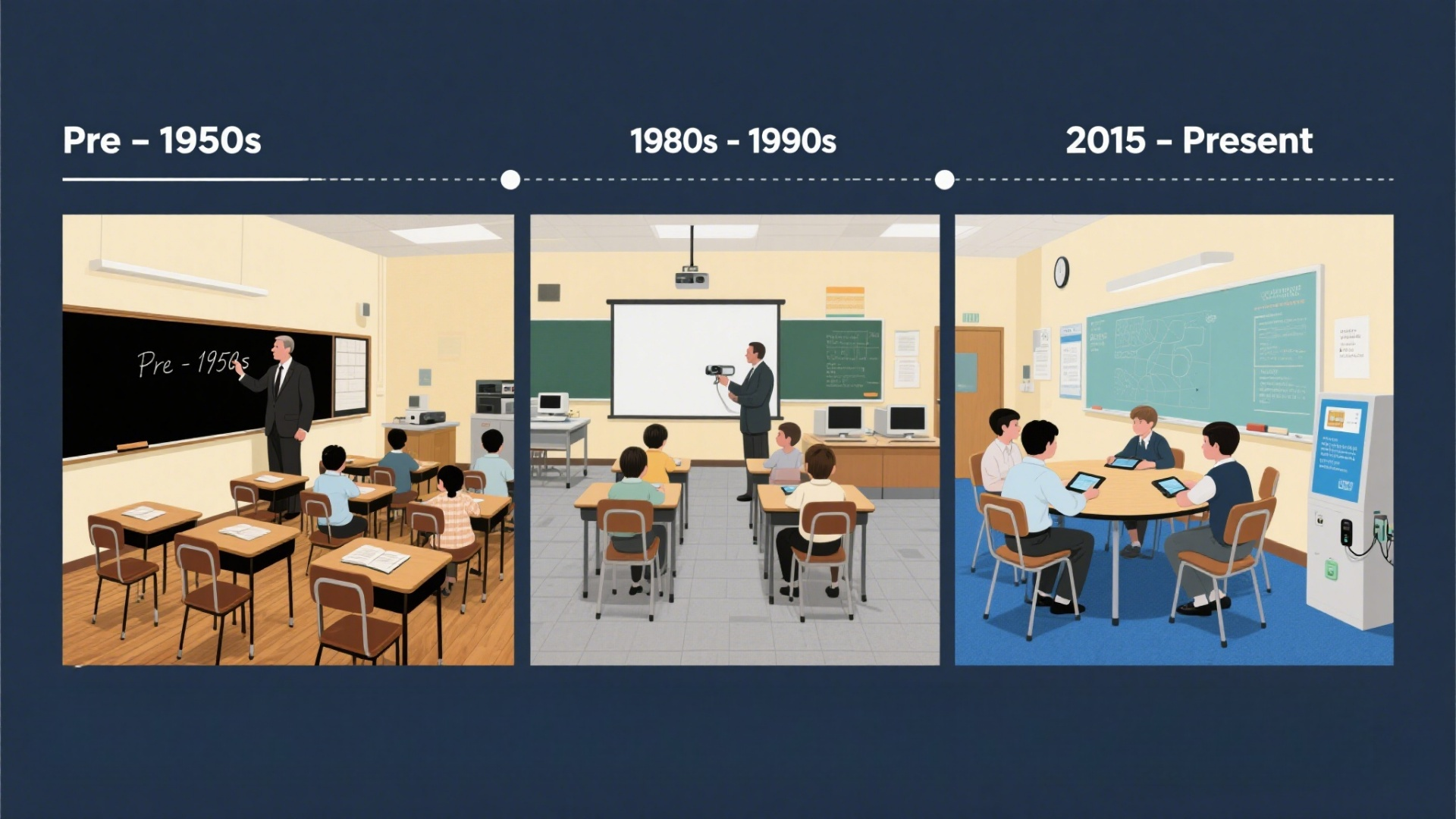 The Evolution of Learning Environments