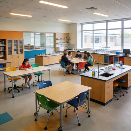 Student Chair Classroom Primary Study School Furniture
