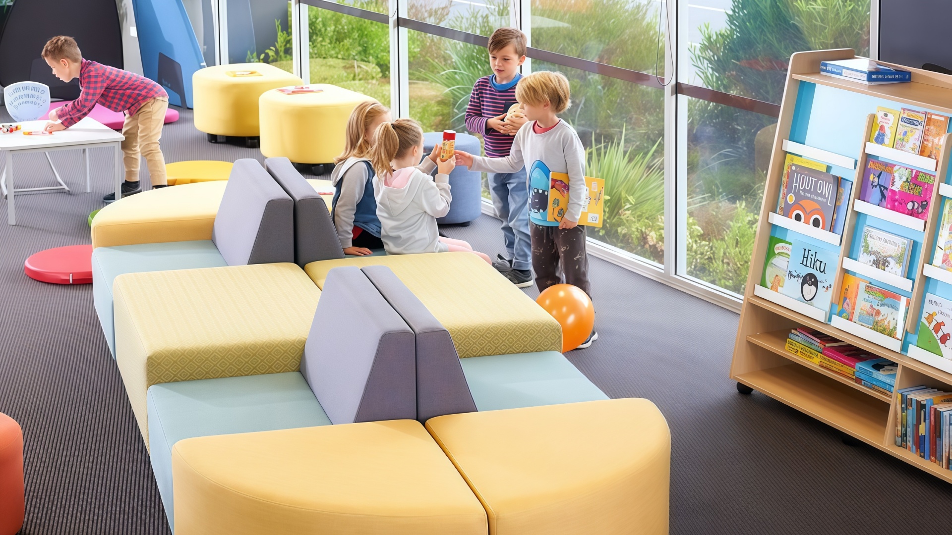 modular lounge corners classrooms