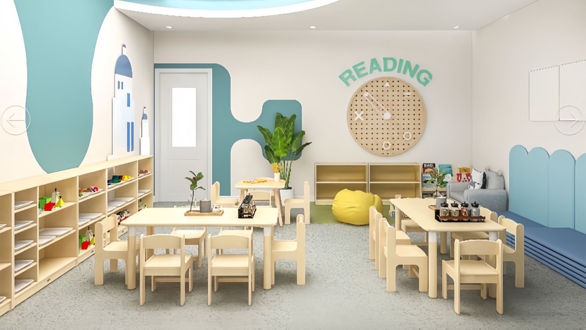 comfortable classroom furniture for young learners