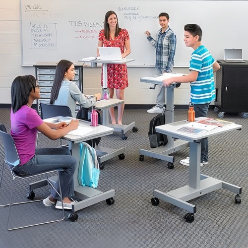 Adjustable Desks and Chairs