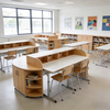 School Desk Middle High School STEM Classroom Furniture Education Supplier 