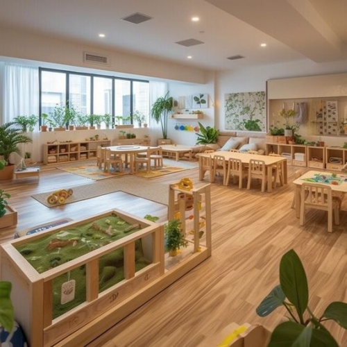 solid wood education furniture