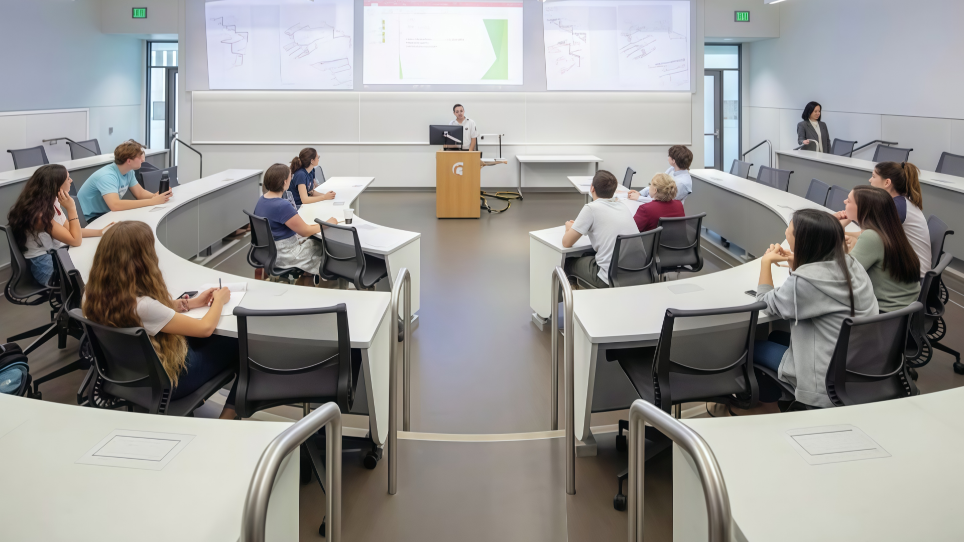 university classroom design