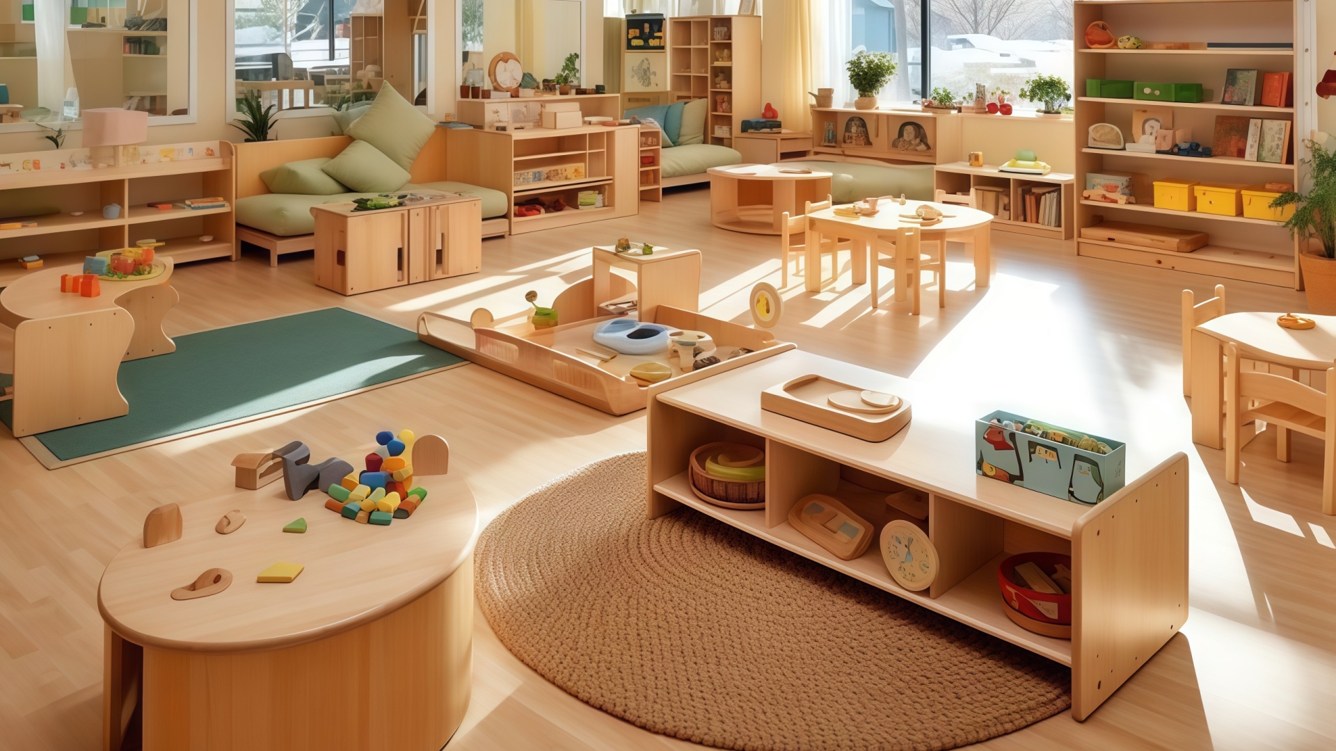 Montessori-Inspired table furniture design
