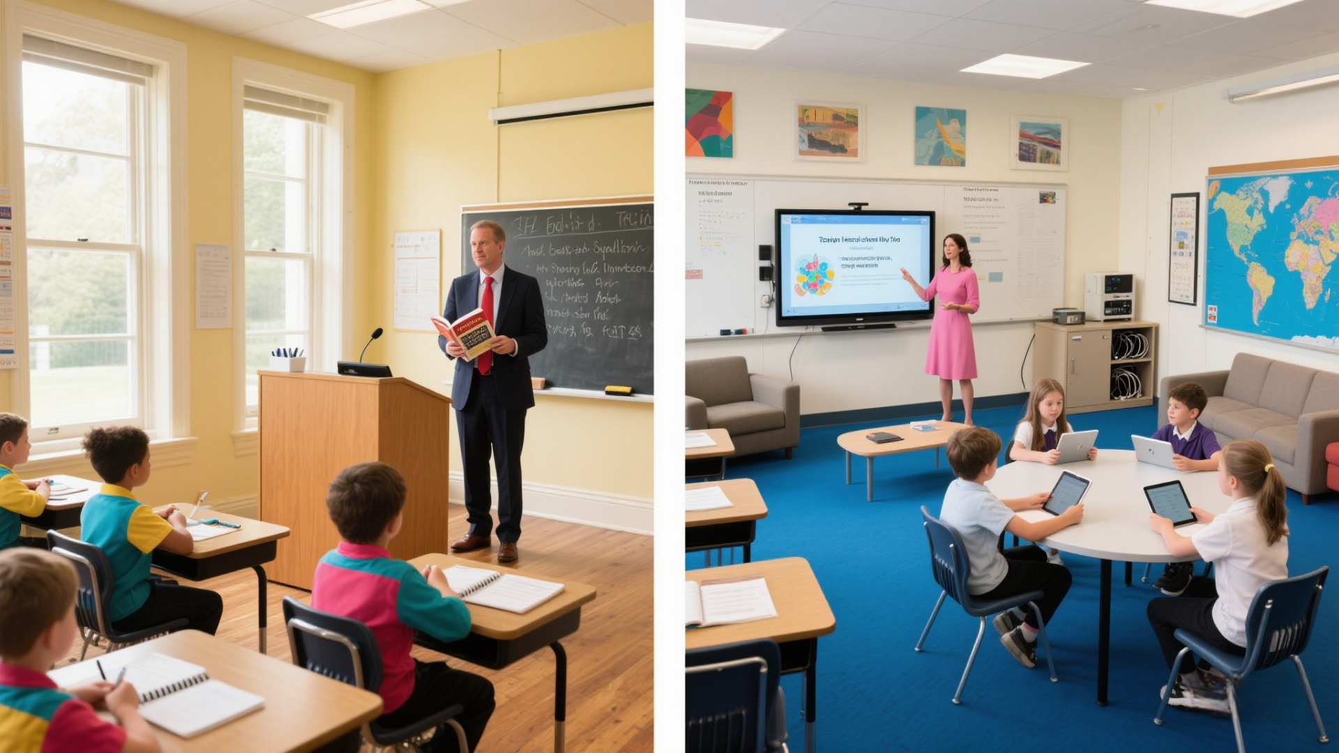 Key Differences in Teaching Methodology and Resources