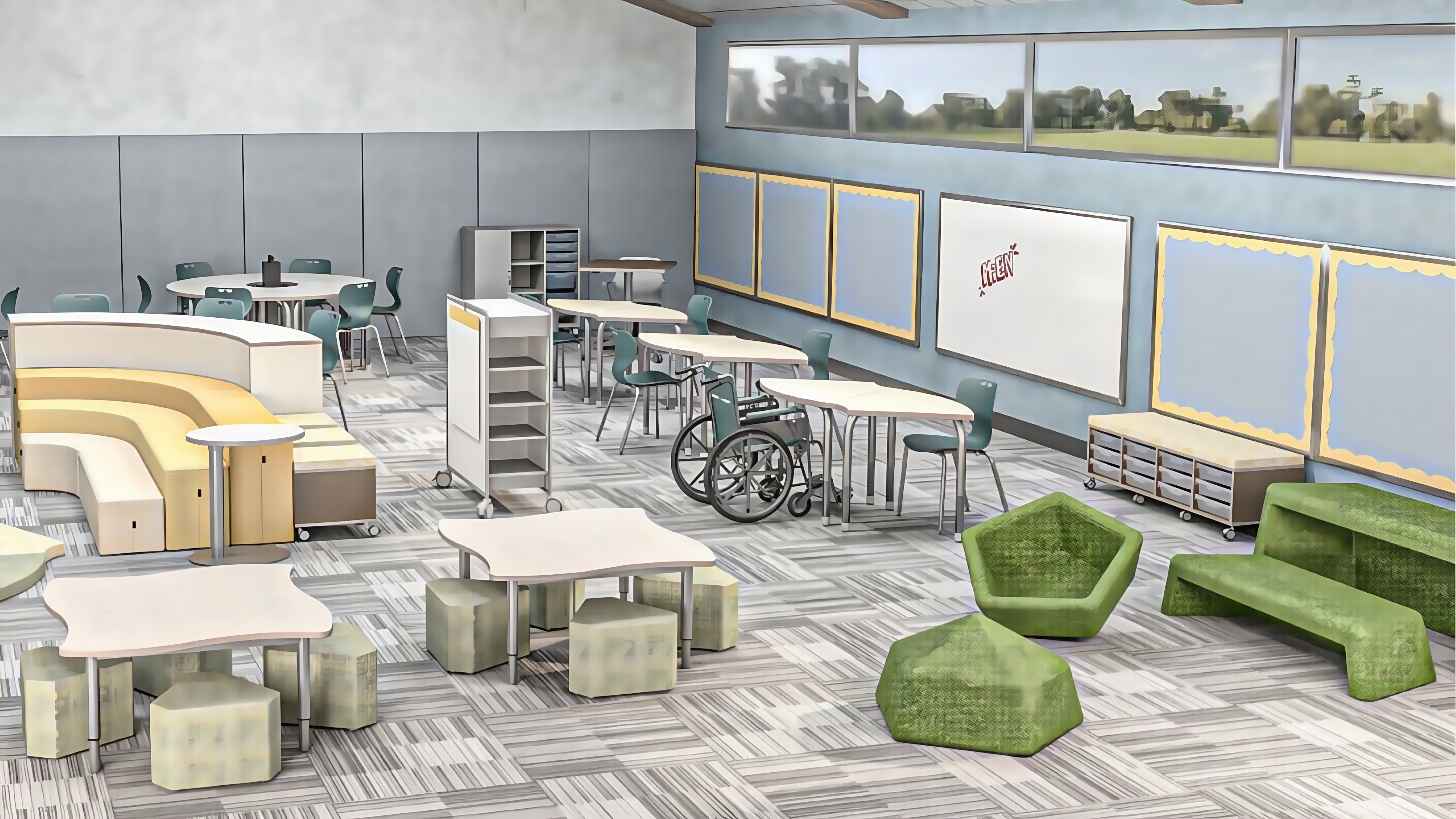 Adaptive Seating & Tables for Mobility & Sensory Needs_副本