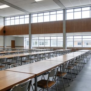 School Dining Furniture Solutions Canteen Desk And Chair
