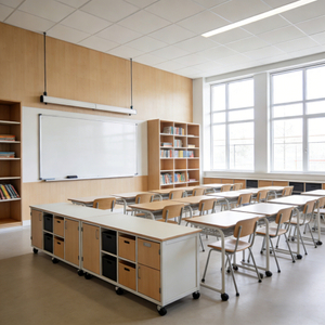 School Education Furniture Space-saving Classroom Solutions Interior Design
