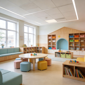  School Classroom Furniture Kindergarten And Preschool Kids Student Desk And Chair 