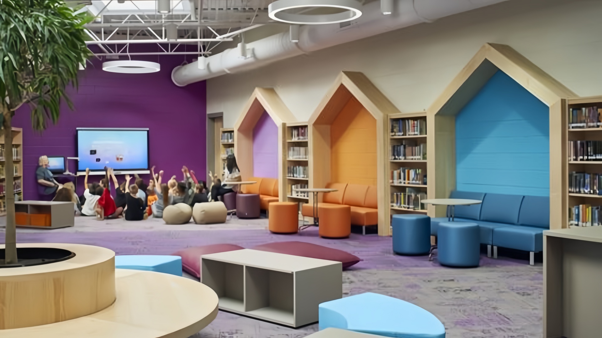 colourful classroom design