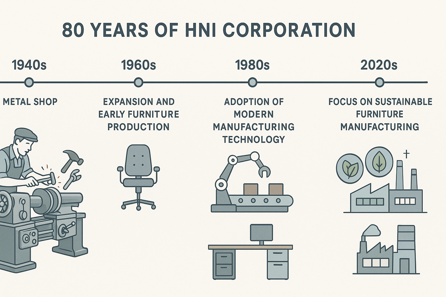 HNI Corporations 80-year evolution