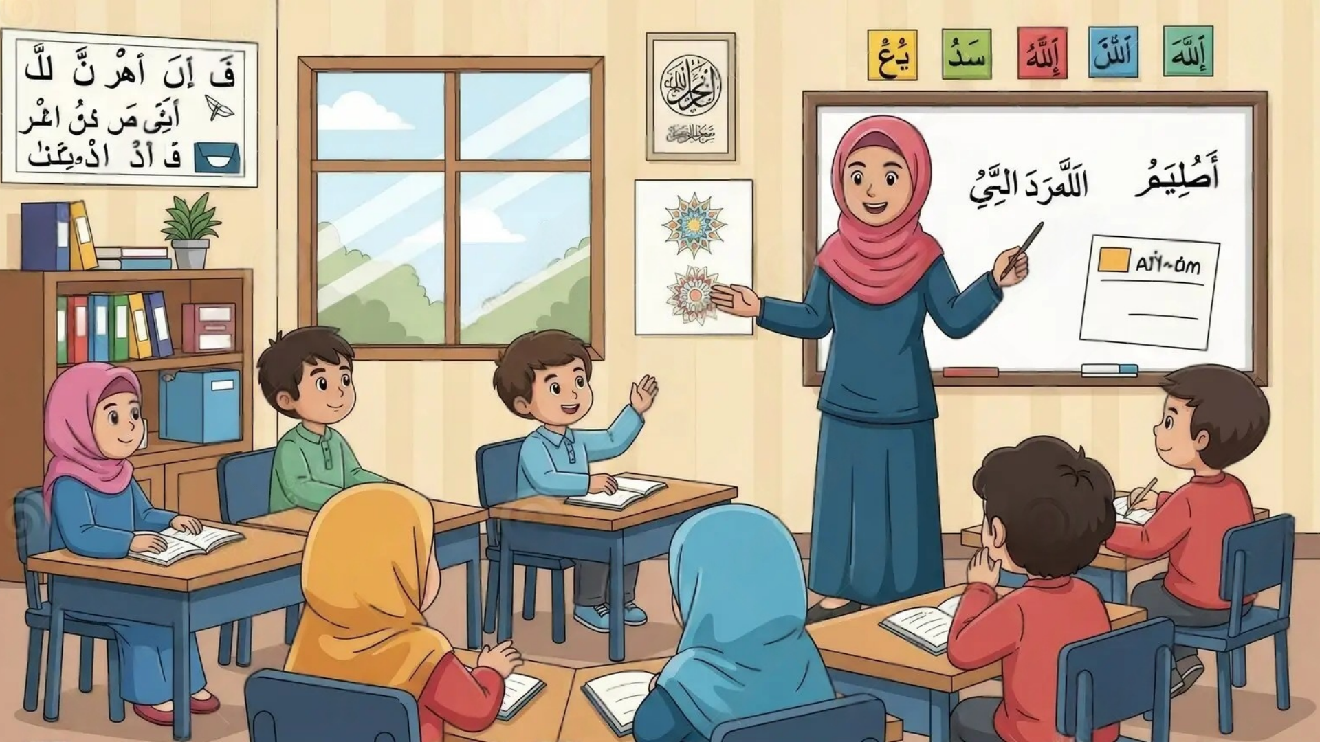 Islamic-inspired classroom design