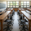 Ergonomic Science Lab Stools for Students