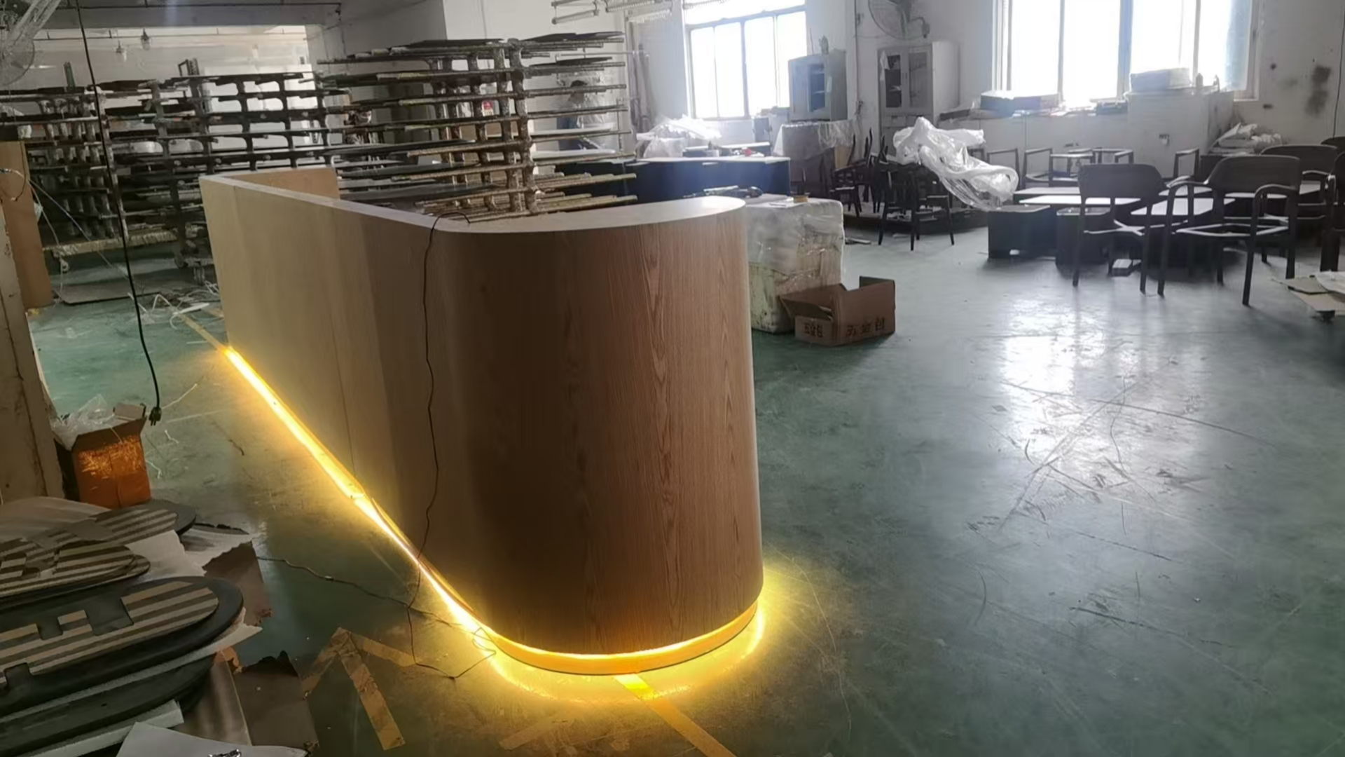 reception desk