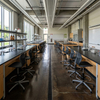 Ergonomic Science Lab Stools for Students