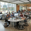 Collaboration Tables Modular Designs for Higher Education Classrooms