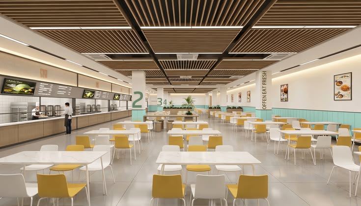 School cafeteria furniture