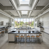 science classroom island