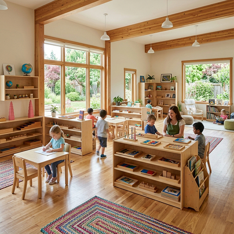 Commercial Montessori Classroom Furniture for Premium Preschools