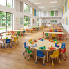 Modular Early Childhood Activity Table Set for Preschool Dining