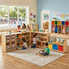 Modular Child-Height Daycare Storage Cabinet & Shelving