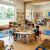 Preschool Table And Chairs Set | Kindergarten Learning Area Furniture