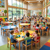 Stain Resistant Kindergarten Table for Preschool Dining Spaces