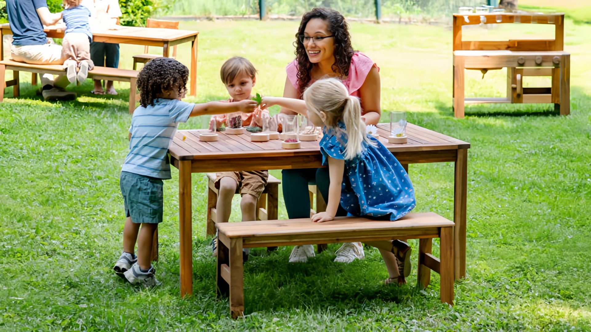outdoor preschool furniture
