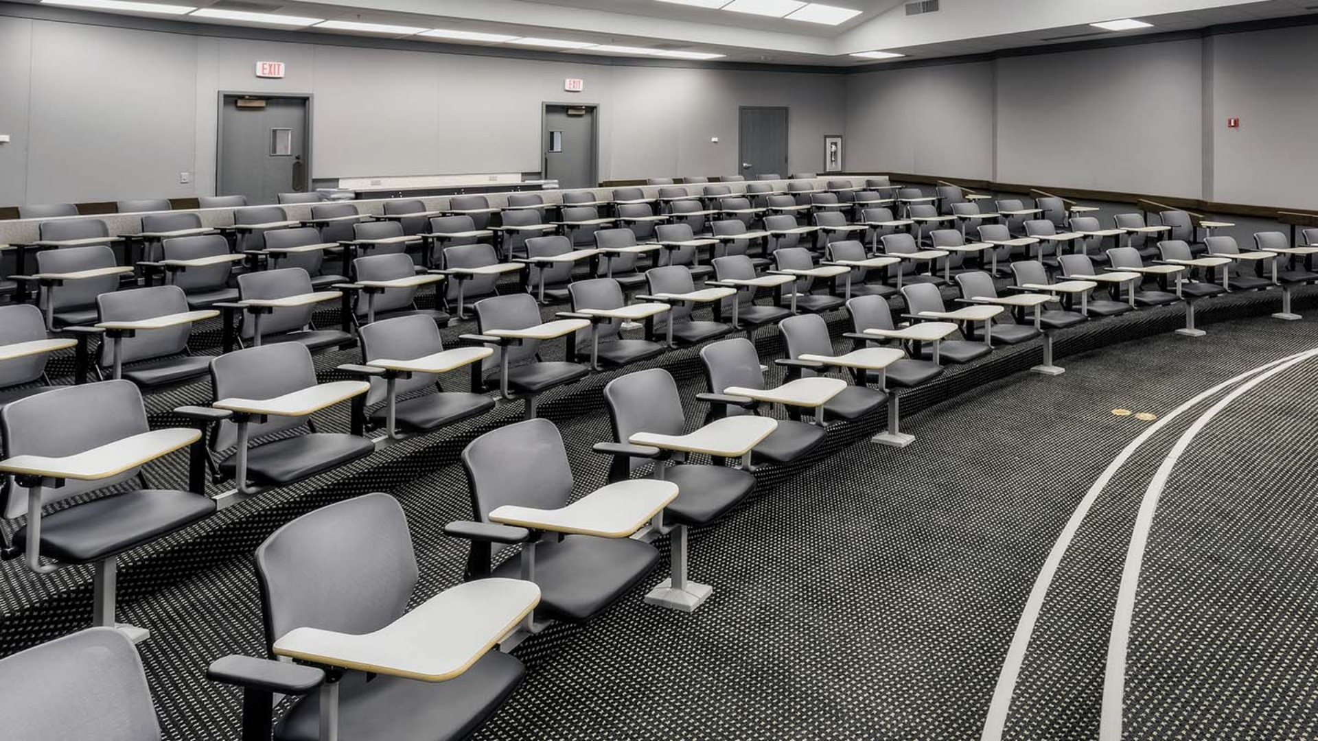 Movable Tablet-Arm Chairs
