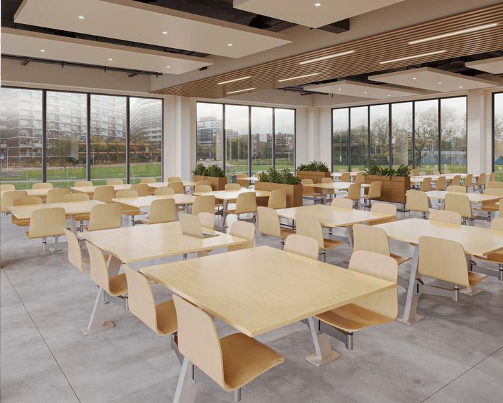 School cafeteria furniture