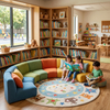 Preschool Reading Corner Seating | Classroom Library Furniture