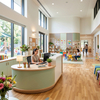 Modern Preschool Reception Desk for Kindergarten Waiting Area