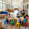 Anti-Slip Toddler Seating Stools | Commercial Daycare Furniture